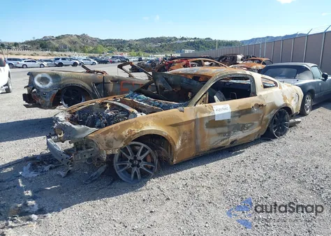 2012 Ford Mustang Gt Premium z USA, uszkodzony, nr VIN 1ZVBP8CF4C5218269